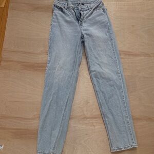 American Eagle Light Blue Strigid Jeans